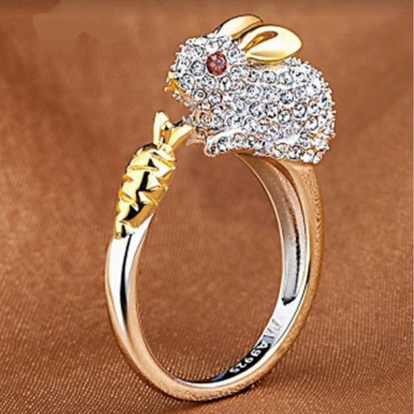 

sell fashion 6pcs/lots new zodiac inlaid rhinestones rings female opening animal women birthday jewelry gift g-80, Silver