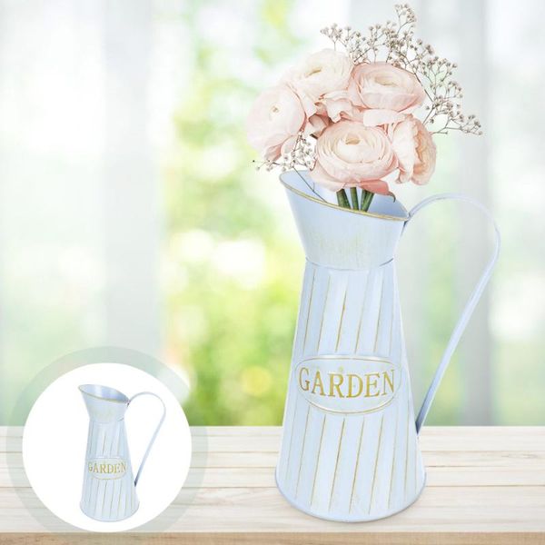 

planters & pots dried flower vase iron arrangement container pot deskdecor