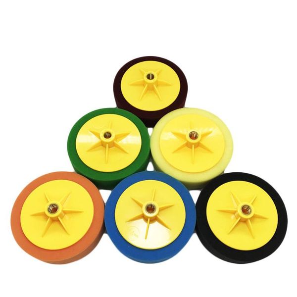 

care products car polishing sponge pad with backing plate for auto my-6