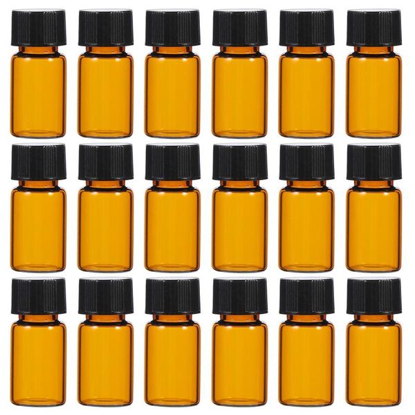 

storage bottles & jars 100pcs transparent reagent essential oil sample