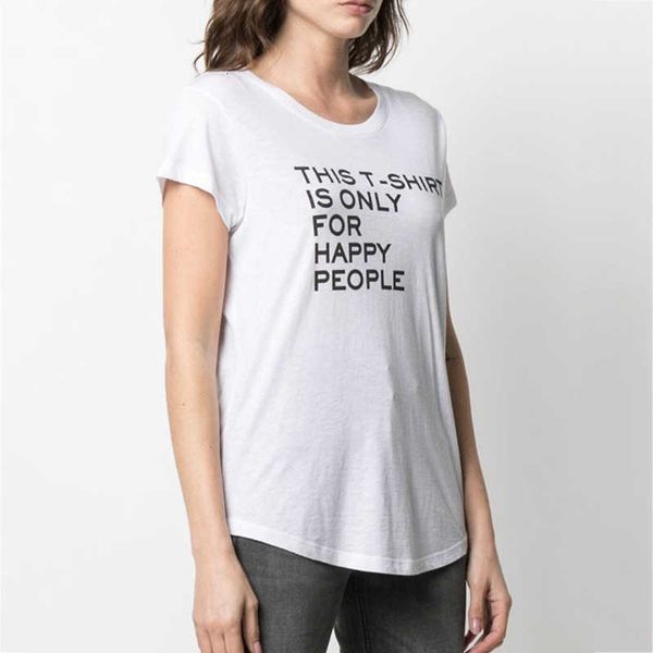 

women's t-shirt white letter print tee casual t-shirt graphic cotton round neck short sleeve sumemr 2021 4ncy