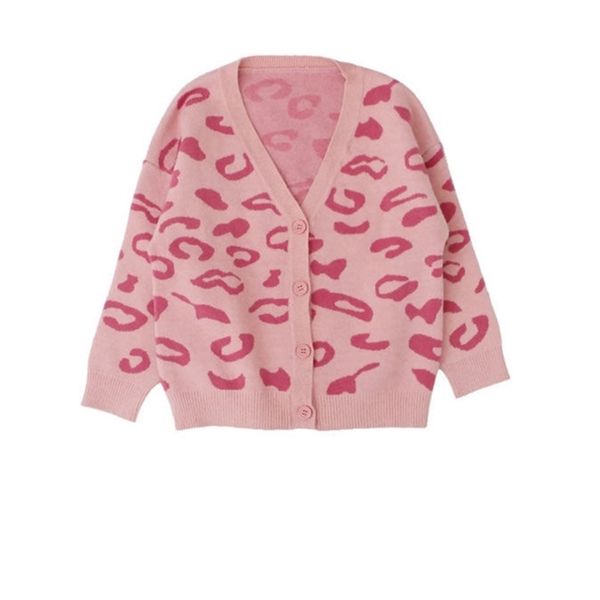 

autumn teen girls pink oversized sweaters children clothing knitting baby cardigan kids clothes children's casual coats knitted 211106, Blue