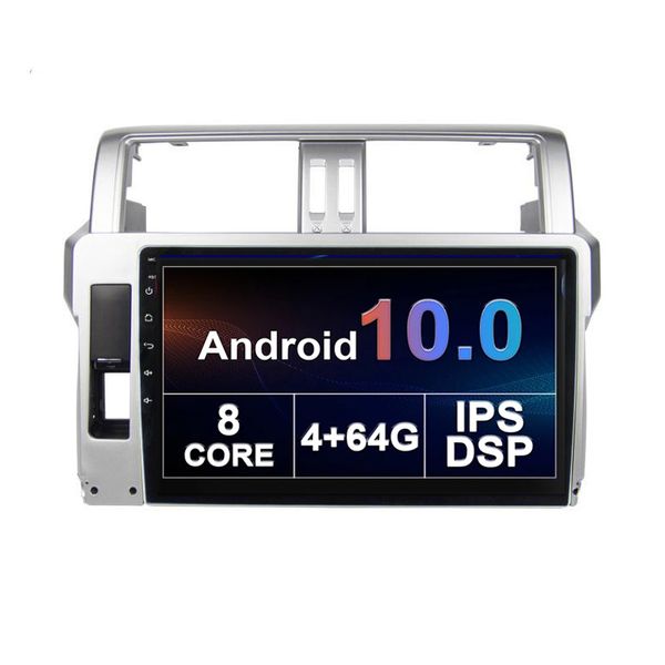 Auto-DVD-Player-Radio für Toyota Prado 2014–2017, Auto-Apple, Original-Audio-Kopfeinheit, GPS-Navigation