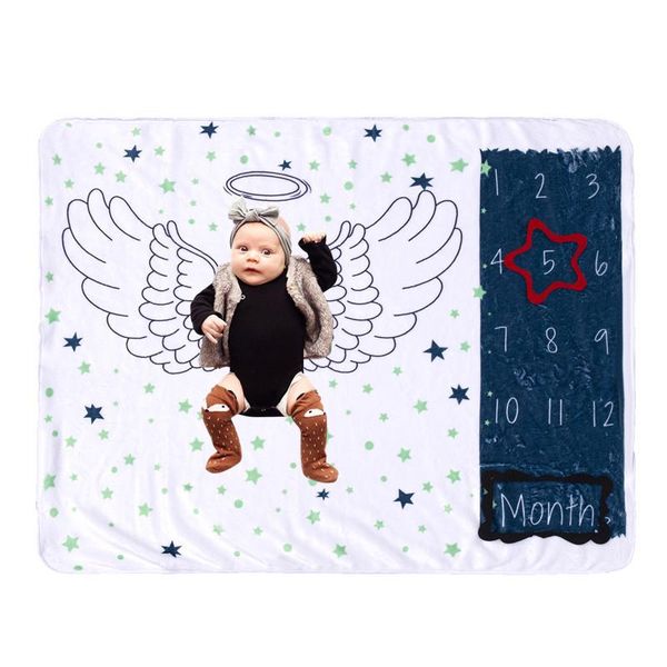 

baby milestone blankets for borns swaddle wrap swaddling hydrophilic cloths babies accessories born cocoon &