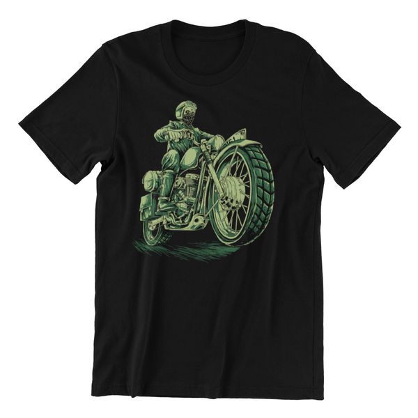 

cafe racer t-shirt biker mens funny motorcycle motorbike enthusiast bike, White;black