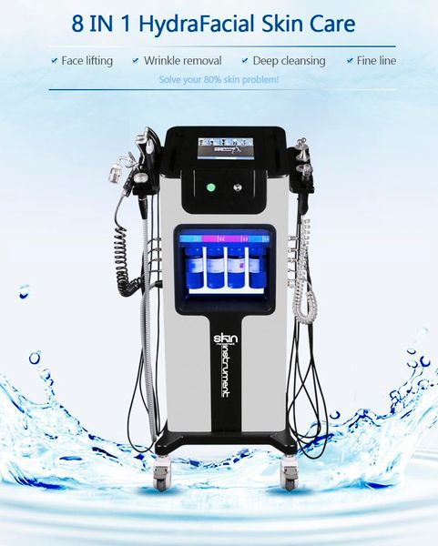 

beauty spa hydrafacial machine facial dermabrasion skin resurfacing hydrofacial face clean treatment bio microcurrent hydra microdermabrasio