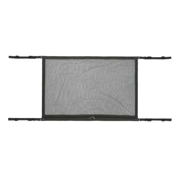 

car organizer ceiling storage bag roof mesh holder net pocket cargos sundries adjustable pouch army green black