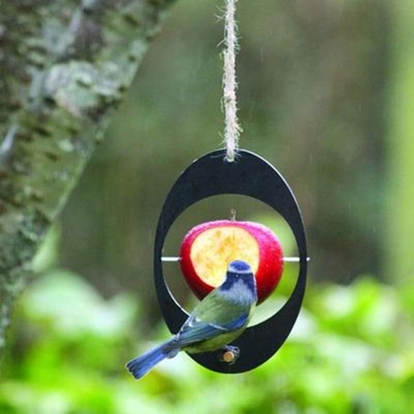 

other bird supplies oval hummingbird fruit feeder outdoor premium hanging metal garden art durable decoration