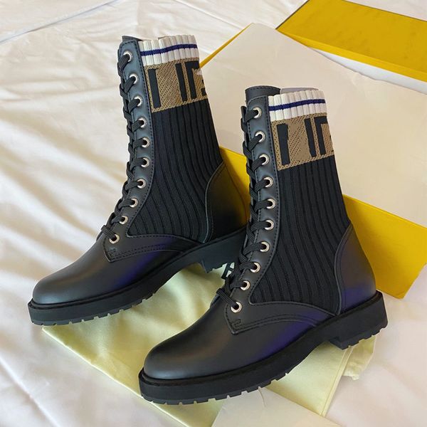 

luxury designer boots classic shortboots logo custom socks black letters