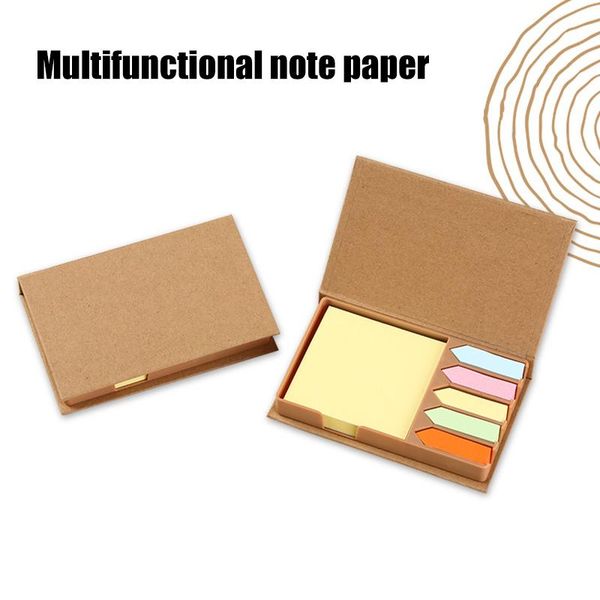 

sticky note bundle set colored notes and index flags notebook organizer pad gifts for students teachers h- notepads, Purple;pink