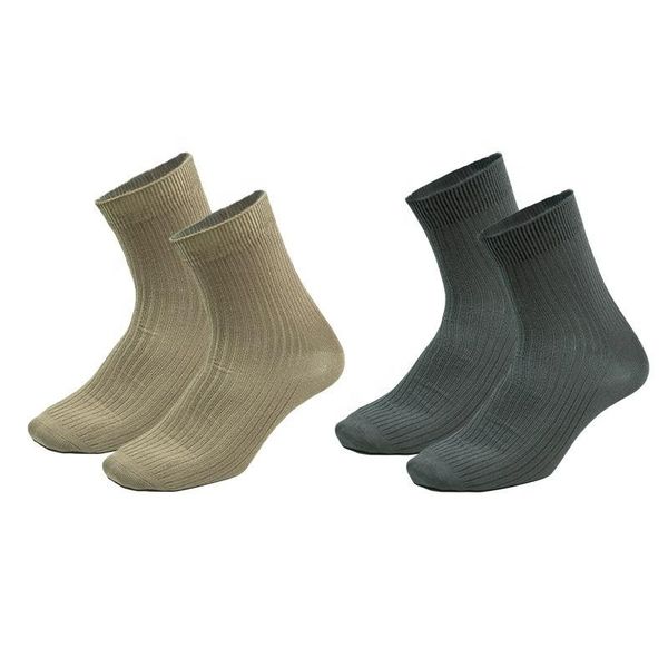 

men's socks s design solid short cotton business middle quarter, Black