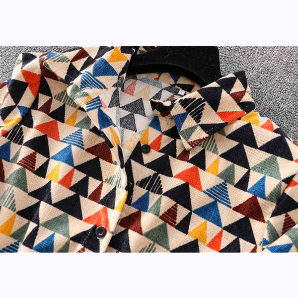 

2021winter spring autumn corduroy long sleeve midi shirt dress red pink plaid vintage fashion office lady dresses woman 2021, Black;gray