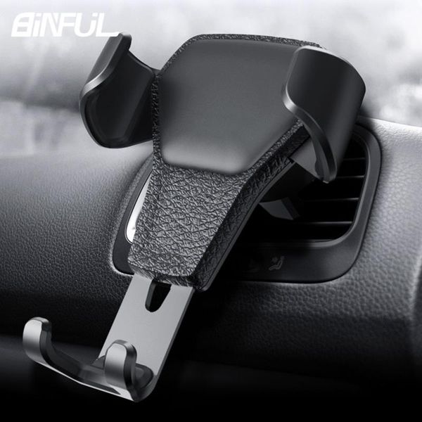 

cell phone mounts & holders gravity car holder for in air vent clip mount mobile stand support dropship