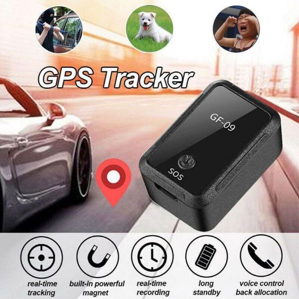 Mini localizzatore GPS Dispositivo anti-smarrimento multifunzione Registrazione dell'adsorbimento Controllo vocale Monitoraggio in tempo reale Gadget all'aperto