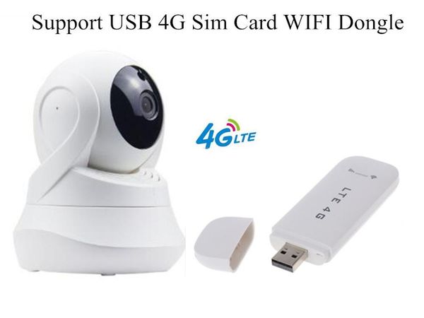 

wireless wifi ip camera support usb 4g sim card dongle ptz cctv monitor cameras