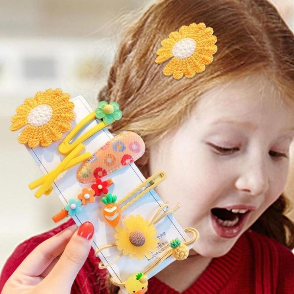 

hair accessories girls clips small cute durable hairpin set colorful hairpins sweet barrettes slid clip fashion, Slivery;white