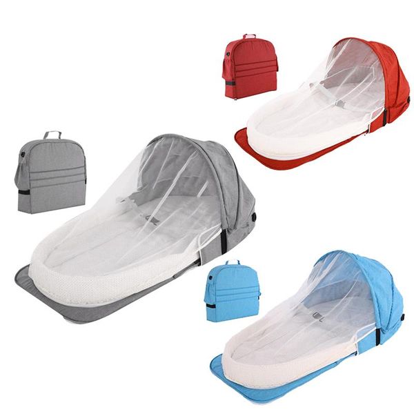 

diaper bags mummy bag portable foldable crib travel bed with mosquito net baby sleeping basket