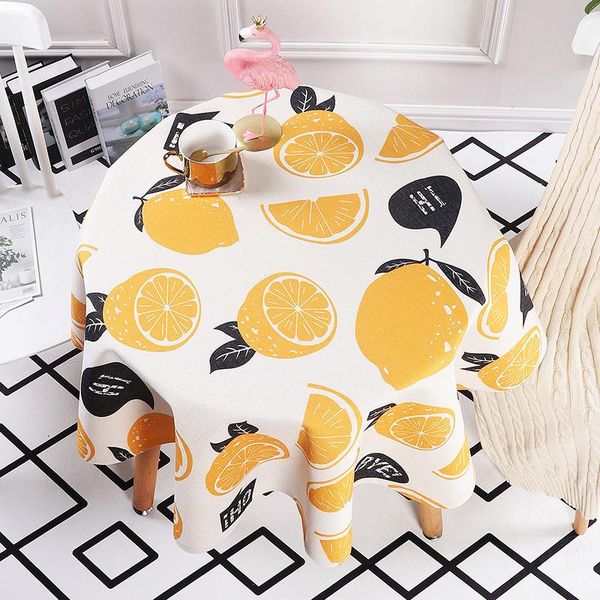 

table cloth pastoral rectangular dining tablecloth cartoon waterproof geometric kitchen cover wedding for oilproof