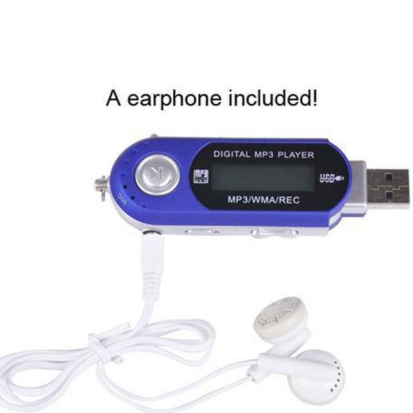 

mini mp3 player lcd display with usb high definition music support fm radio sd card earphone & mp4 players