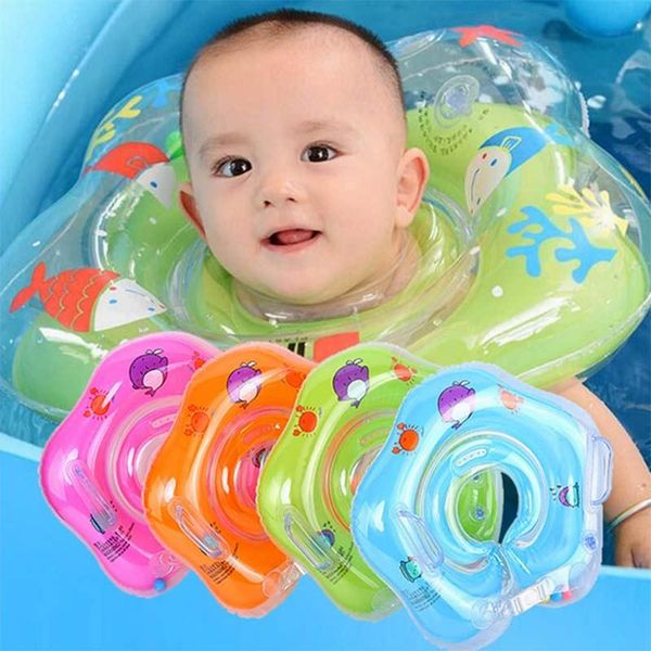 

baby swimming float ring inflatable infant floating kids swim pool accessories circle bathing double raft rings life vest & buoy