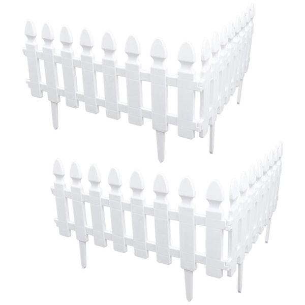 

fencing, trellis & gates 4pcs fence courtyard indoor garden kindergarten flower