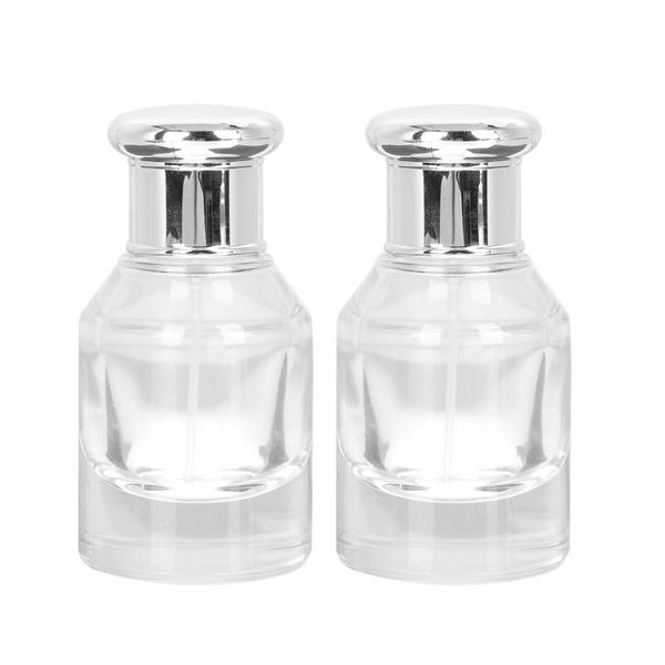 

storage bottles & jars 2pcs exquisite glass craft perfume spray package