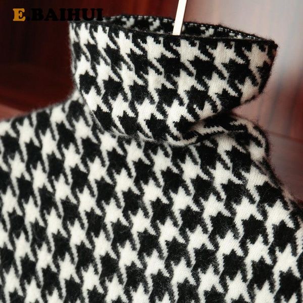 

women's sweaters ebaihui women turtleneck pullovers cashmere sweater jumper fall winter clothes basic loose style, White;black