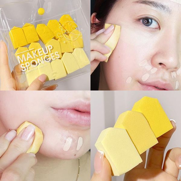

sponges, applicators & cotton powder puff 15pcs/bag soft wet and dry dual-use makeup setting sponge cosmetic face make up tools accessories