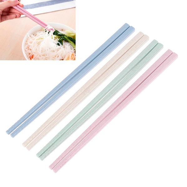 

chopsticks natural wheat straw chinese portable eco recycled