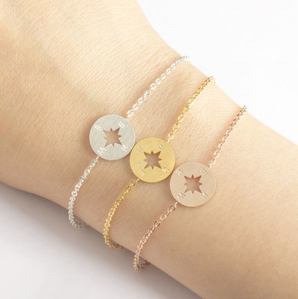 

mama002 nieuwe mode zon sunshine armbanden voor vrouwen ronde charms armband engagement geschenken, Golden;silver