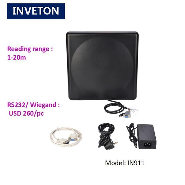 

rfid door access control system integrated parking lot uhf reader with antenna tcp ip card tag