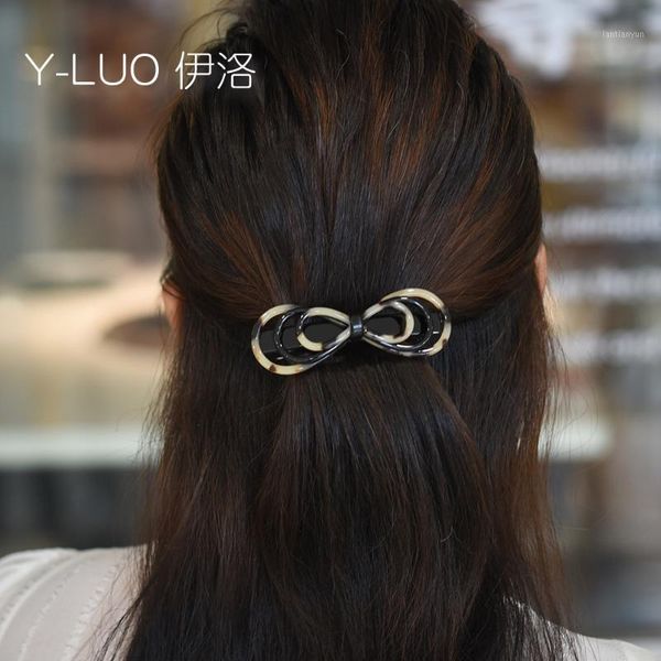 

women headwear cute hair clip for girls fashion acetate korean style barrettes bow accessories women1