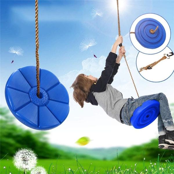 

camp furniture kids tree swing seat disc outdoor indoor plastic climbing for children swings set accessories