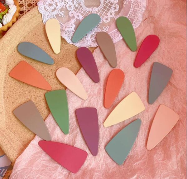 

47 girly heart hairpin candy color ice cream bangs clip jewelry word, Black;brown