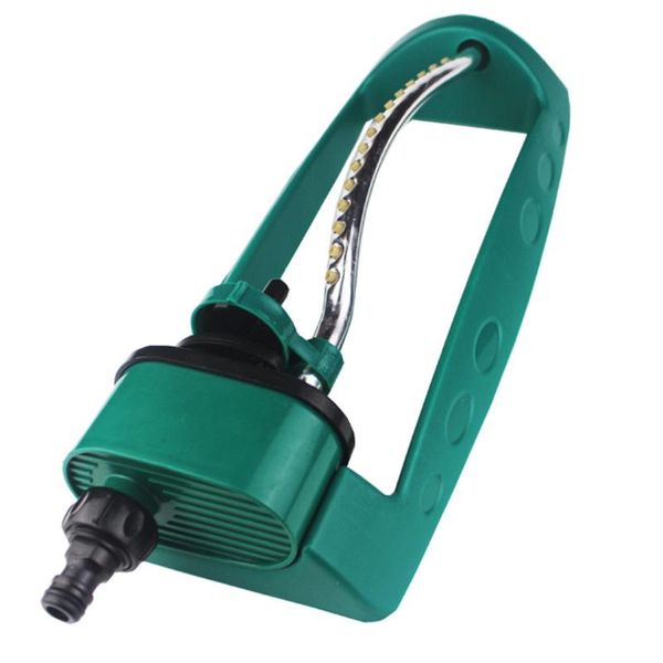 

watering equipments alloy sprinkler automatic swing cooling sprayer dust-proof 15 holes sprinkle tool for bridge park lawn