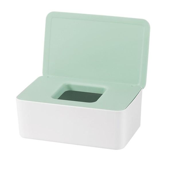 

tissue box with lid baby wipes dispenser pouch for napkin wet wipe storage home car- boxes & napkins