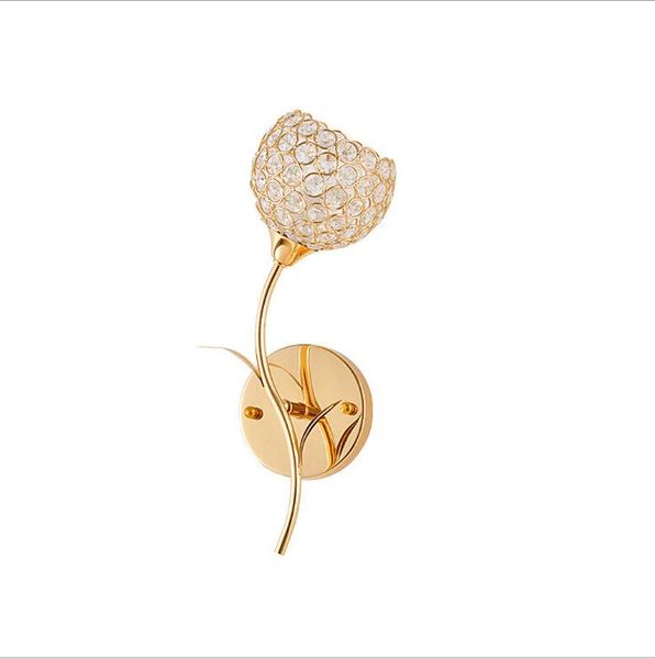 

wall lamp vintage loft crystal sconce lighting bedroom light dining room corridor living