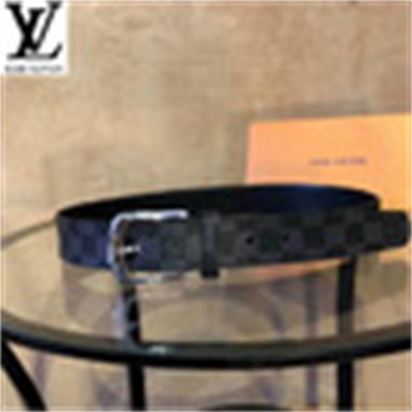 

brand designer luxury belt classic lattice pin buckle casual authentic official mens belts for men women belt with box, Silver