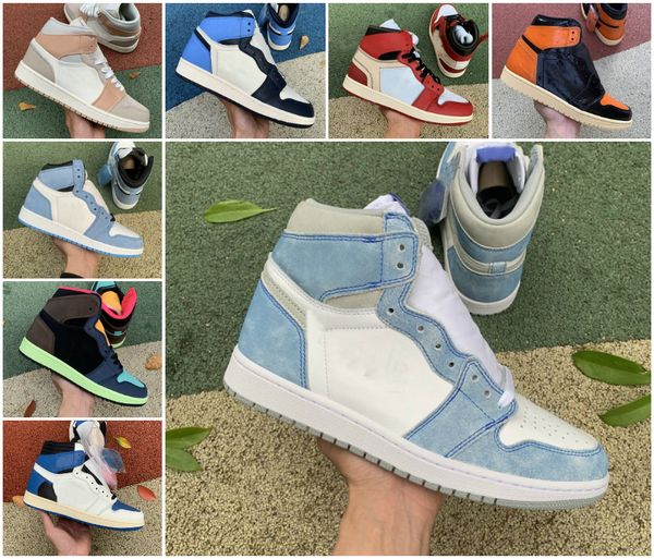 

1 travis x fragment military basketball shoes men 1s university blue hyper royal chicago digital pink og patina shadow sail fearless trainer