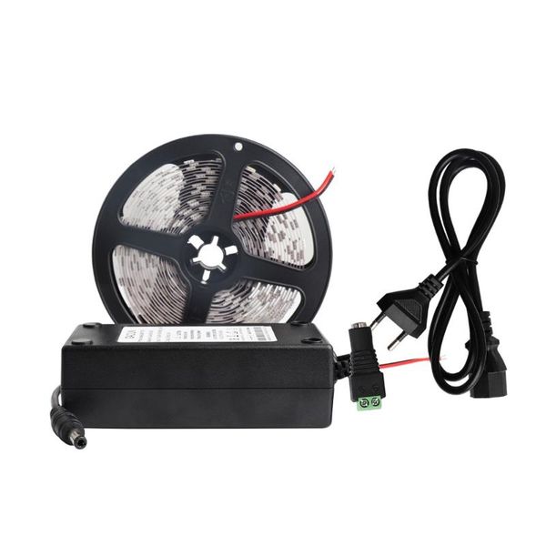 

strip smd rgb felxible light with 2a power adapter connector 60leds/m ip20/ip65 waterproof tape lamps jq strips led