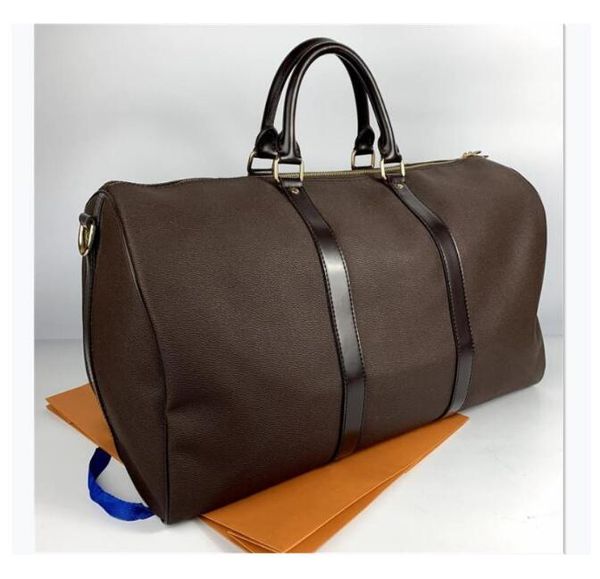 

designers luxury premium leather men womens luggage handbags bags 45-55cm