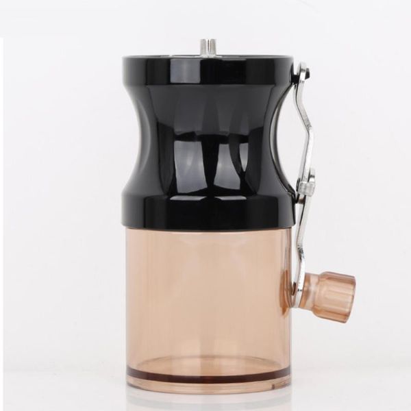 

manual coffee grinders grinder hand portable bean mill ceramic adjustable stainless steel handle assembly for home