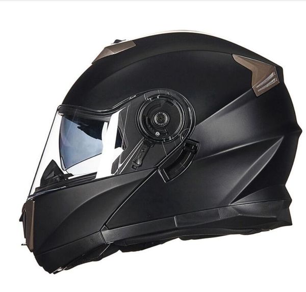 

flip up motorcycle helmet double lense full face casco racing capacete helmets