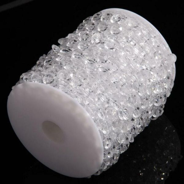 

roll crystal beads ornament window display holiday 30m acrylic blinds