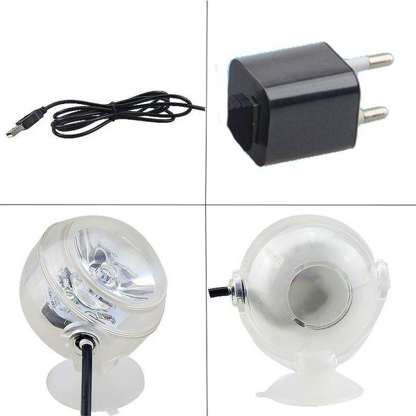 

aquariums lighting fish tank led waterproof underwater spotlight marine night/diving light aquarium lamp decoration accessories -drop