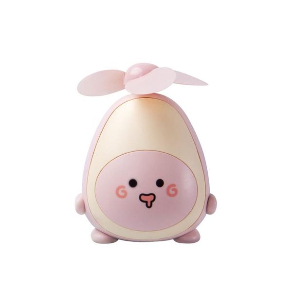 

avocado mini usb fan charging cute handheld portable small girl office cartoon student dormitory gift electric fans