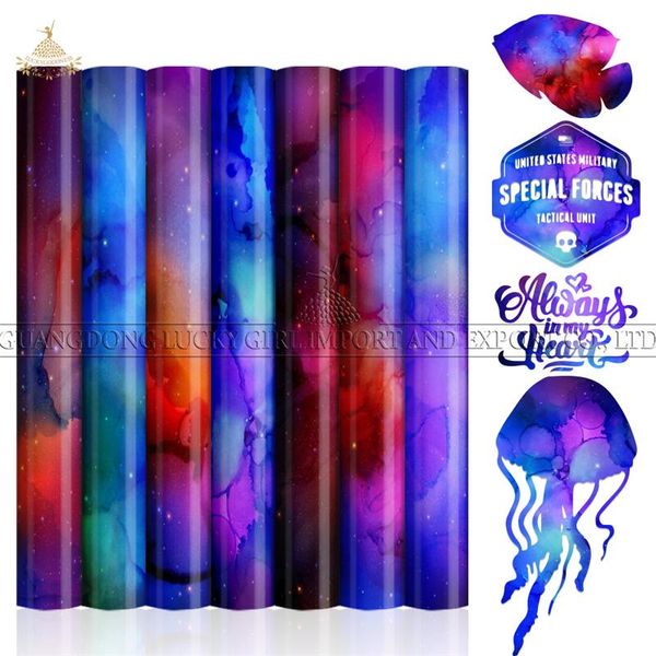 

window stickers lucky goddness 1 pcs 12x12" infusible transfer ink starry sky paper sublimation cricut mug press for t-shirt