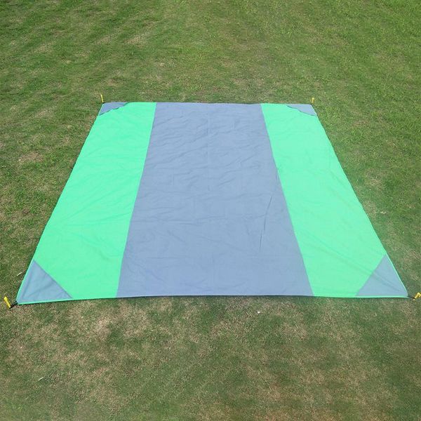 

carpets 3x2.8/2.7x2.1m outdoor enlarged picnic mat pocket beach blanket folding camping mattress light sand waterproof