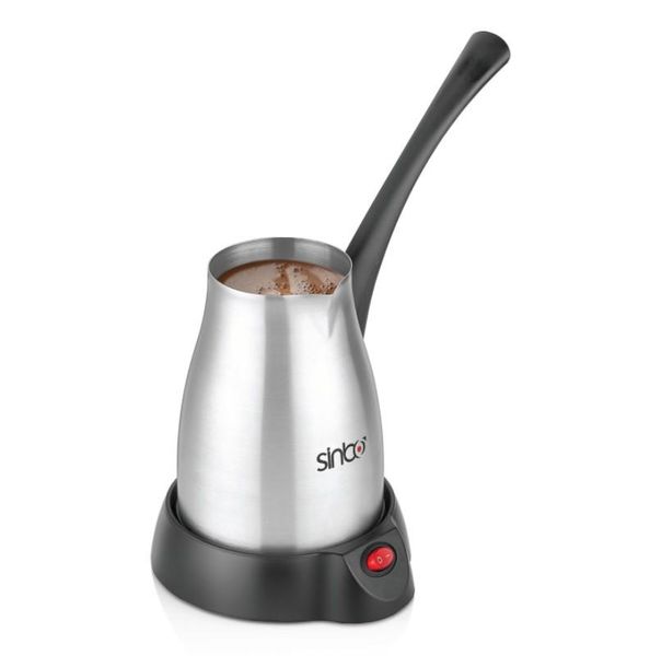 

sinbo electrical, steel coffee pot, turkish making machine, electric preparation pot 1000 watt roasters