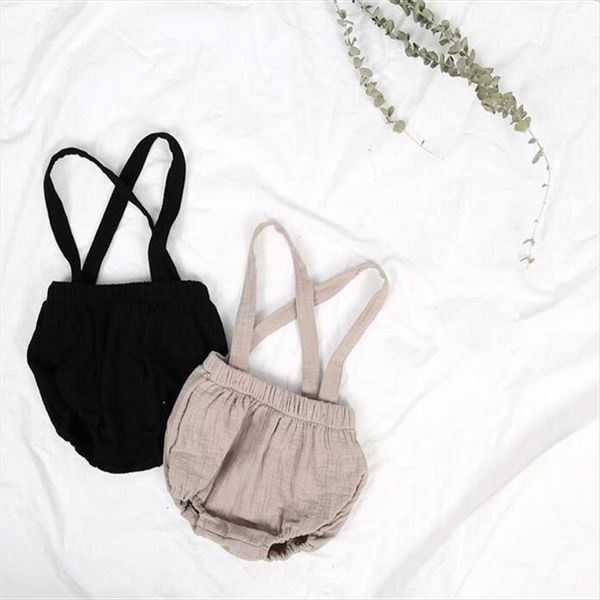 

baby boys summer bloomers girls cute suspender shorts korean lovely bottoms kids clothing toddler, Blue